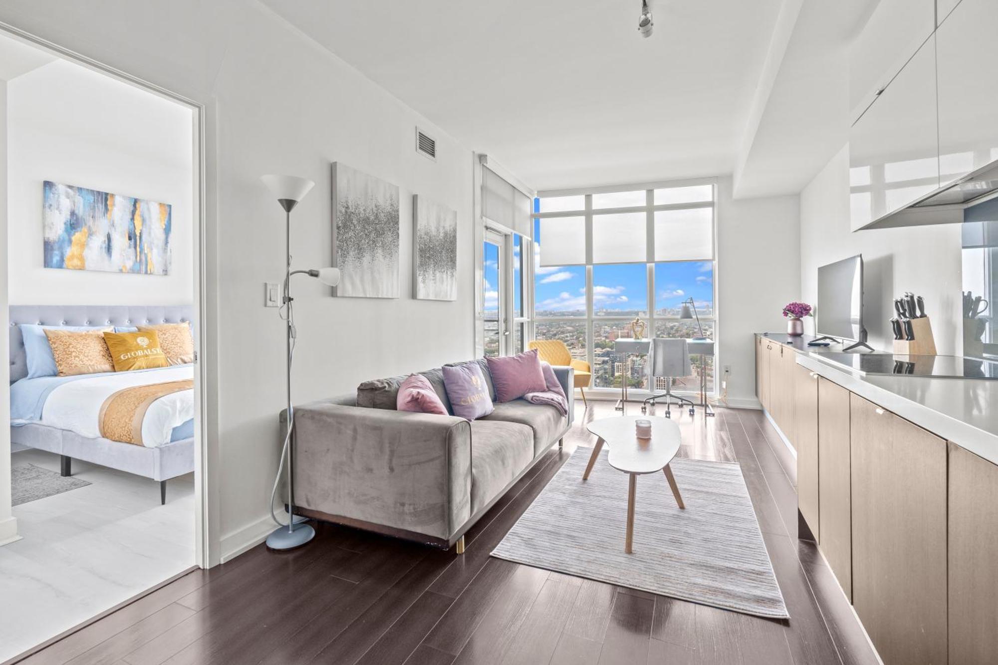 Globalstay Elegant Downtown Apartments تورونتو المظهر الخارجي الصورة