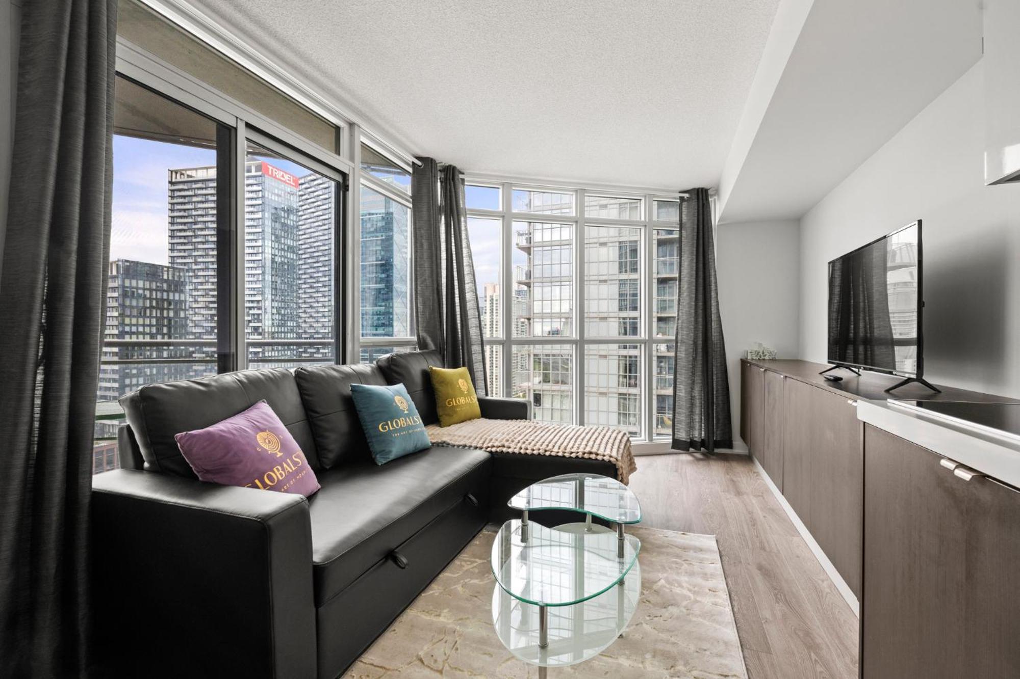 Globalstay Elegant Downtown Apartments تورونتو المظهر الخارجي الصورة